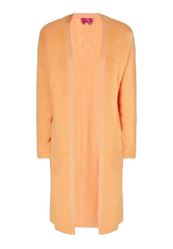 swirly swirly Плетена жилетка  оранжево