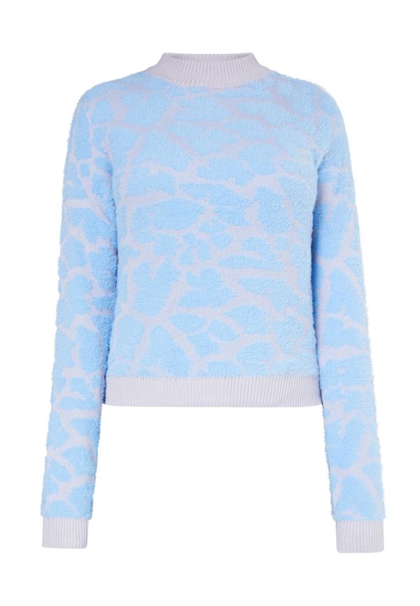 swirly swirly Пуловер  бежово / светлосиньо