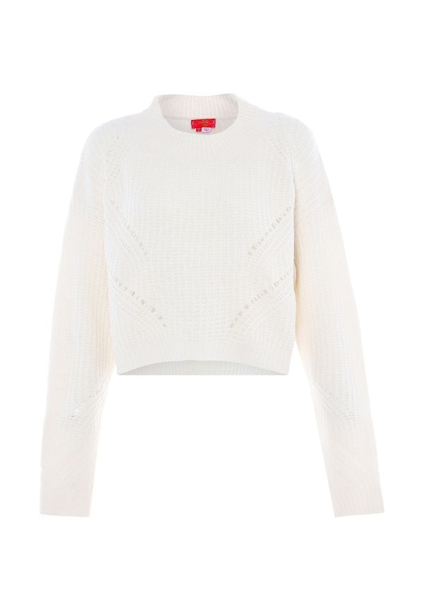 swirly swirly Пуловер  яйчена черупка