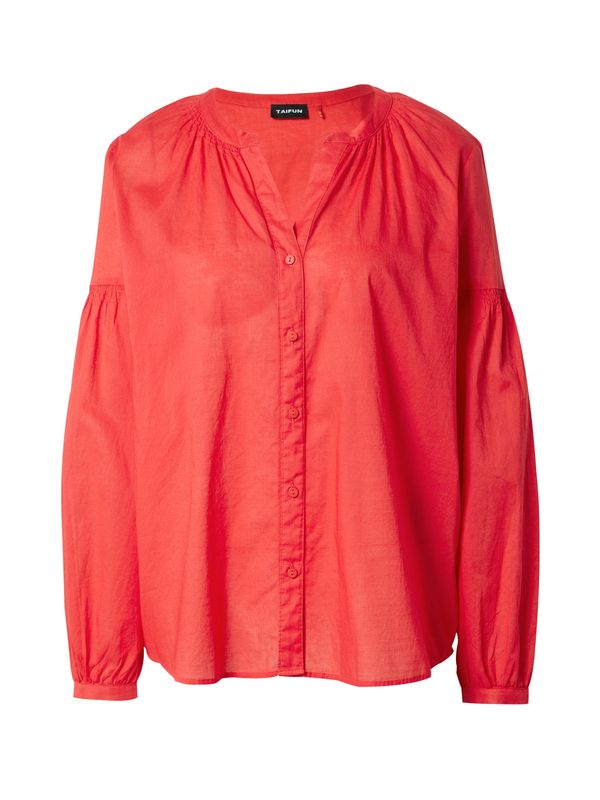 TAIFUN TAIFUN Блуза  червена боровинка
