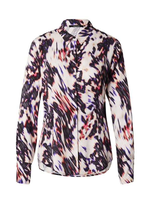 TAIFUN TAIFUN Блуза  кремаво / нейви синьо / червено / черно