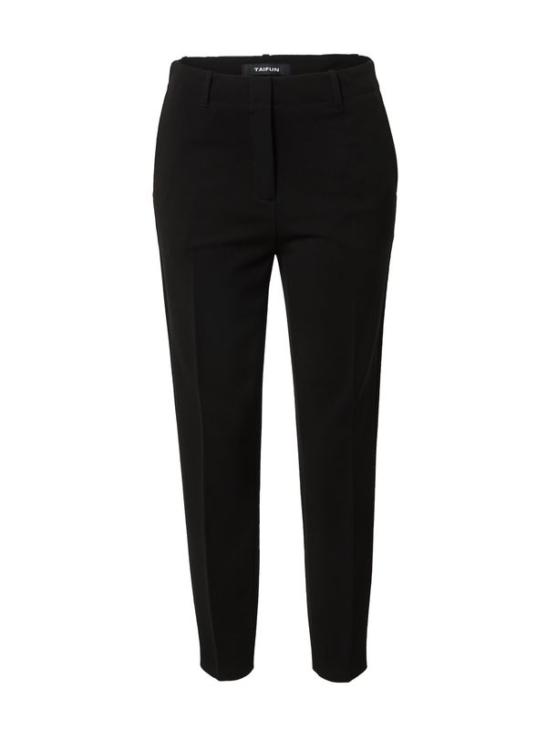 TAIFUN TAIFUN Панталон с ръб  черно