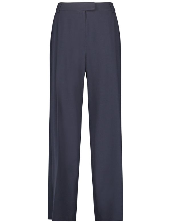 TAIFUN TAIFUN Панталон с ръб  нейви синьо