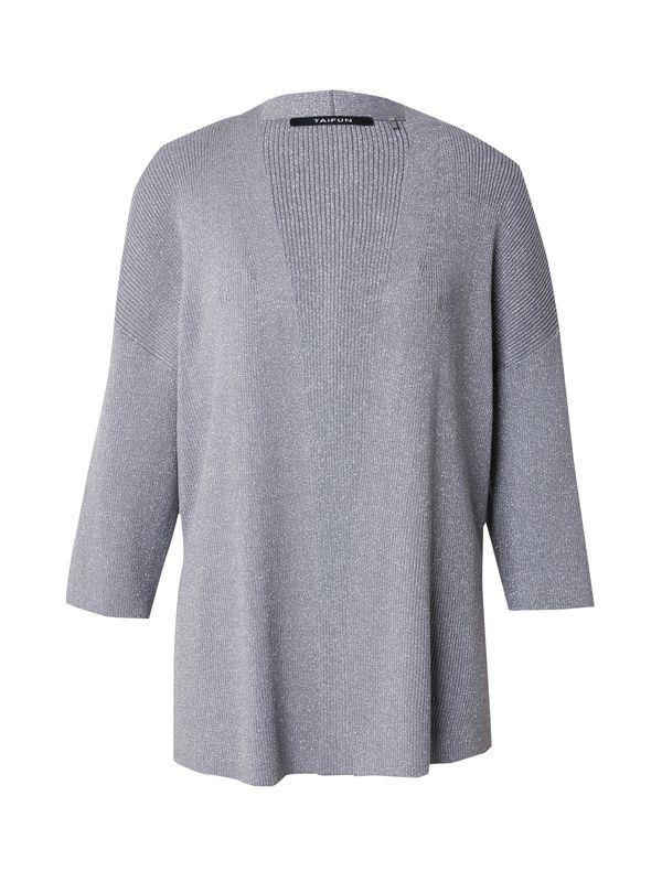 TAIFUN TAIFUN Плетена жилетка  сиво