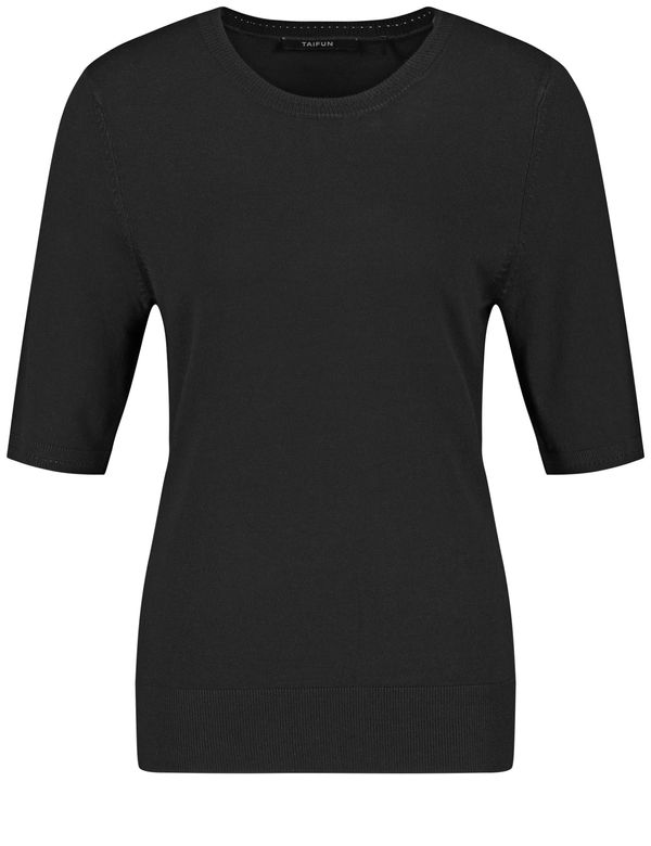 TAIFUN TAIFUN Пуловер  черно