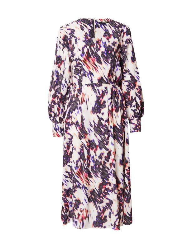 TAIFUN TAIFUN Рокля  лилав / розово / черно / бяло