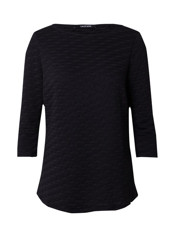 TAIFUN TAIFUN Тениска  черно