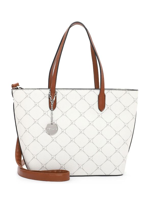 TAMARIS TAMARIS "Чанта тип ""Shopper""" 'Anastasia'  бежово / коняк / опушено синьо