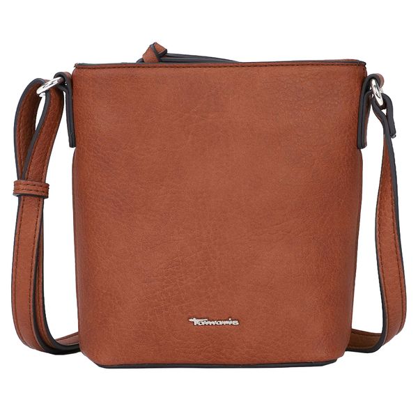 TAMARIS TAMARIS Чанта за през рамо 'Alessia'  карамел / сребърно