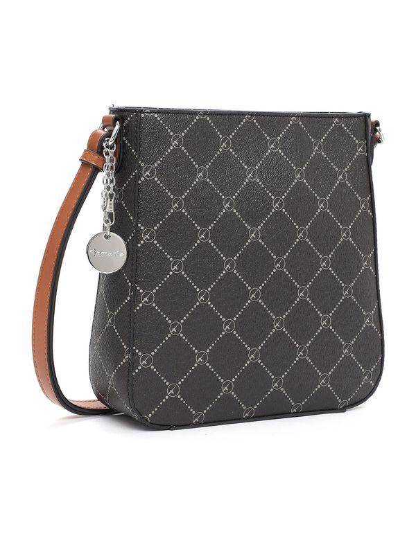 TAMARIS TAMARIS Чанта за през рамо 'Anastasia'  черно / бяло