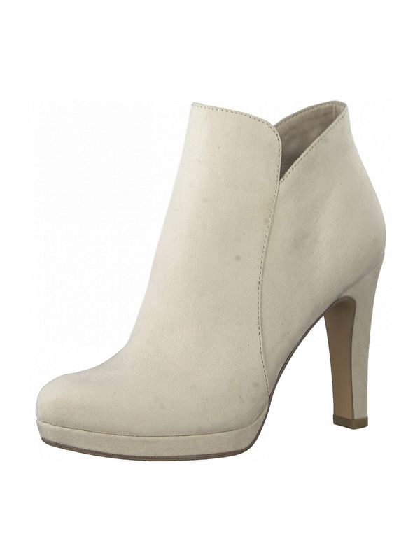 TAMARIS TAMARIS Къси ботуши  кремаво