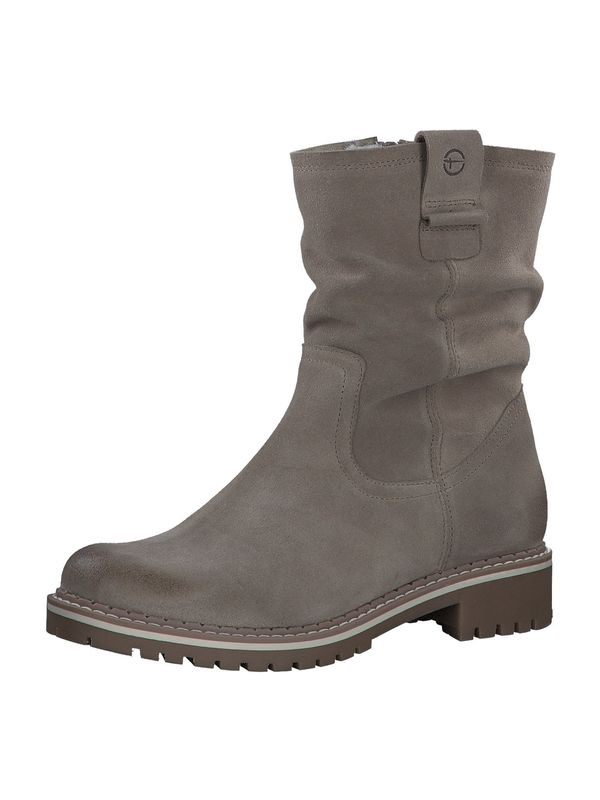 TAMARIS TAMARIS Къси ботуши  таупе сиво