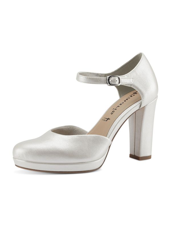 TAMARIS TAMARIS Официални дамски обувки  перлено бяло