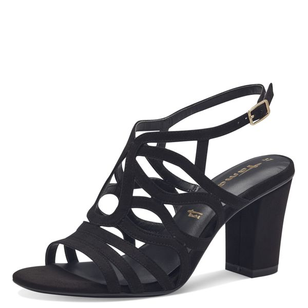 TAMARIS TAMARIS Сандали с каишка  черно