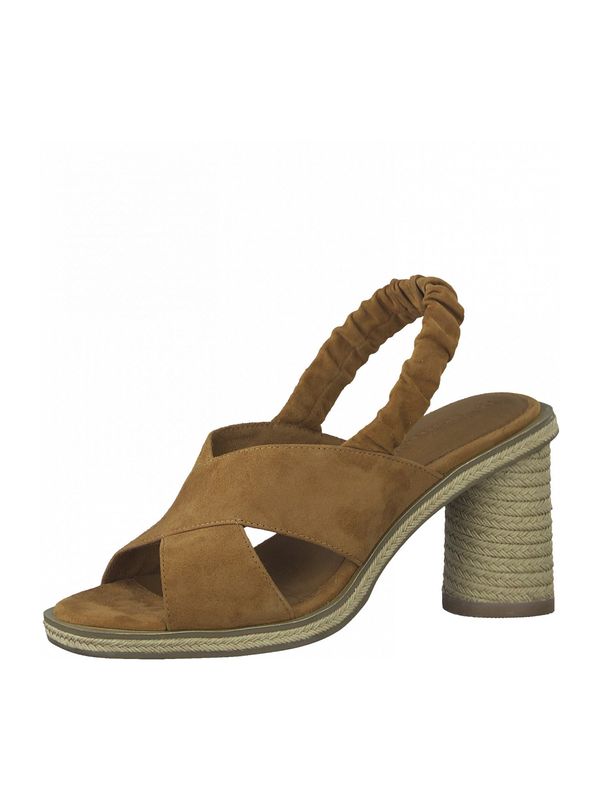 TAMARIS TAMARIS Сандали с каишка  кафяво