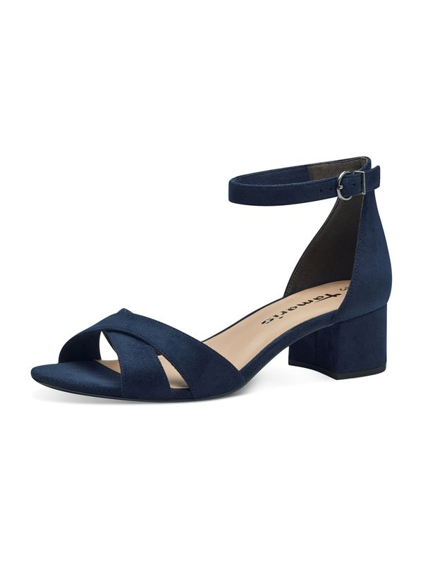 TAMARIS TAMARIS Сандали с каишка  нейви синьо