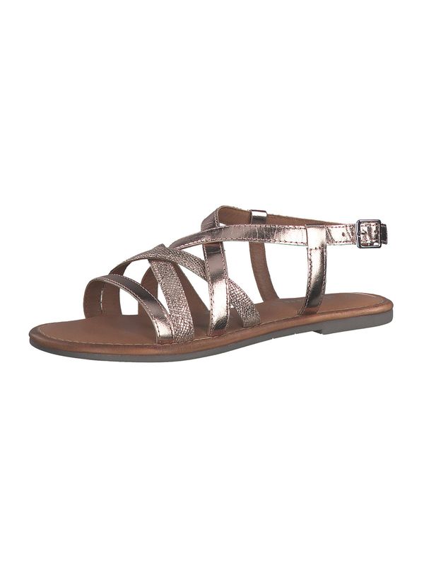 TAMARIS TAMARIS Сандали с каишка  розово злато