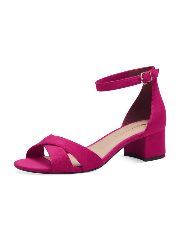 TAMARIS TAMARIS Сандали с каишка  тъмнорозово