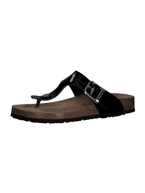 TAMARIS TAMARIS Сандали с разделител за пръстите  черно