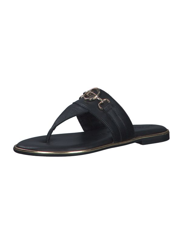 TAMARIS TAMARIS Сандали с разделител за пръстите  черно