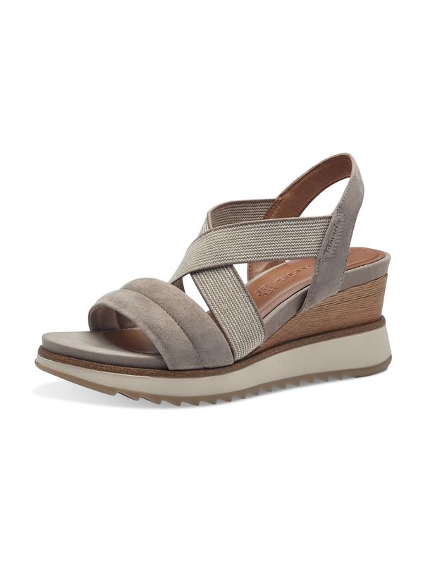 TAMARIS TAMARIS Сандали  таупе сиво