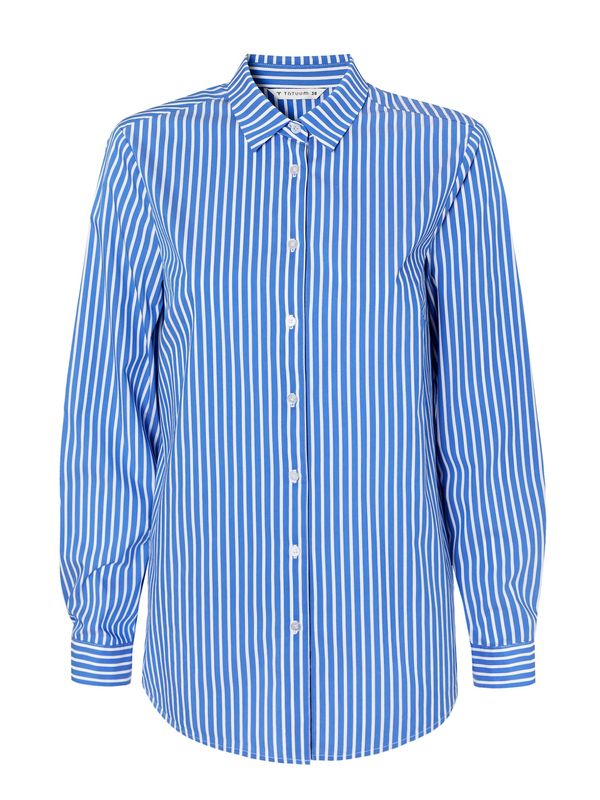 TATUUM TATUUM Блуза 'GONIKO'  синьо / бяло