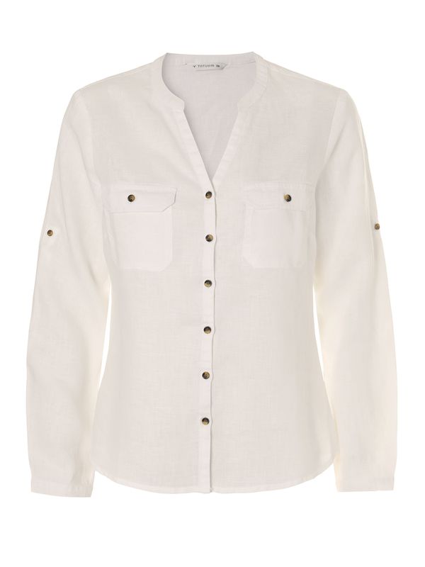 TATUUM TATUUM Блуза 'JUSTYNA'  бяло