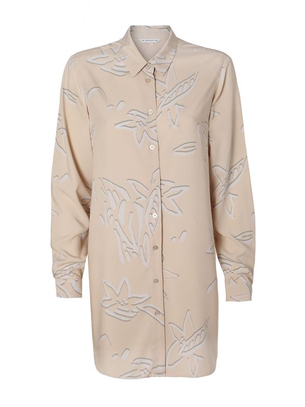 TATUUM TATUUM Блуза 'LIBU'  светлобежово / сиво