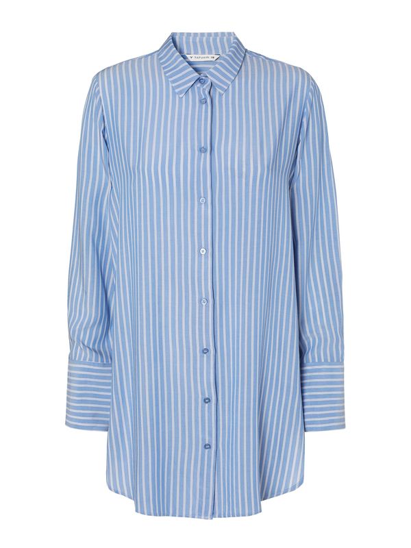 TATUUM TATUUM Блуза 'MALIBU 1'  светлосиньо / бяло