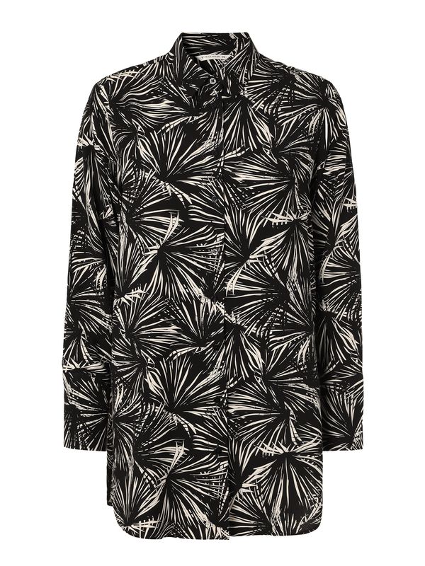 TATUUM TATUUM Блуза 'MALIBU 3'  черно / бяло