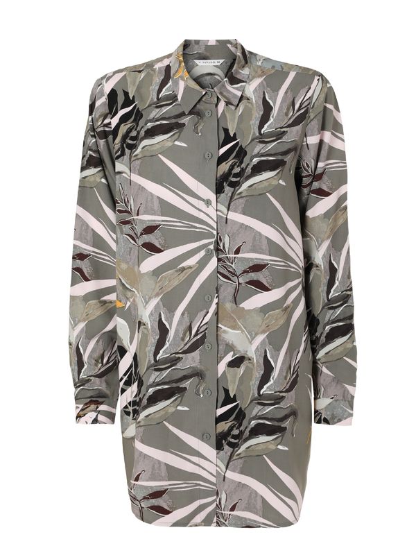 TATUUM TATUUM Блуза 'Malibu'  каки / черно / мръсно бяло