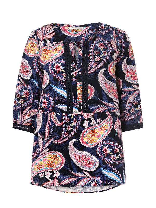 TATUUM TATUUM Блуза 'MIZURIA'  нейви синьо / пъстро