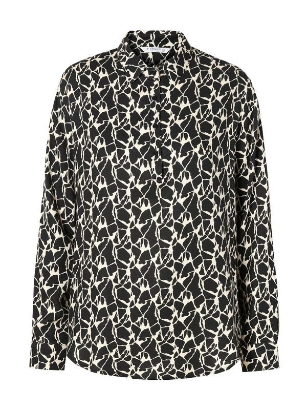 TATUUM TATUUM Блуза 'NILANA 1'  кремаво / черно