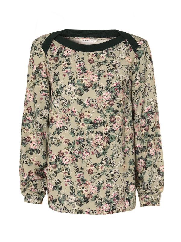 TATUUM TATUUM Блуза 'OSLO 1'  зелено / розово / черно / бяло