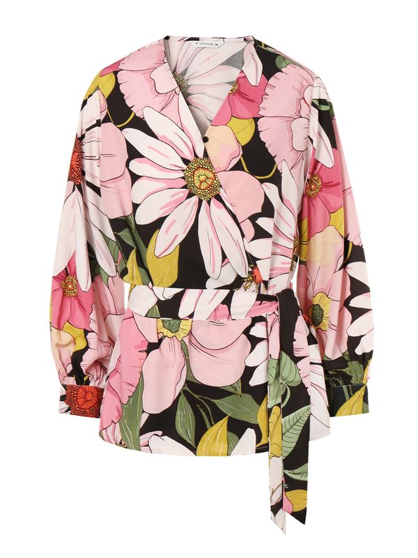 TATUUM TATUUM Блуза 'SIRENA 1'  жълто / зелено / розово / черно