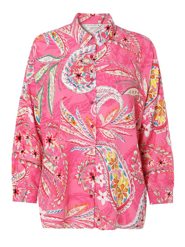 TATUUM TATUUM Блуза 'Trikiti'  светлосиньо / зелено / светлорозово / бяло