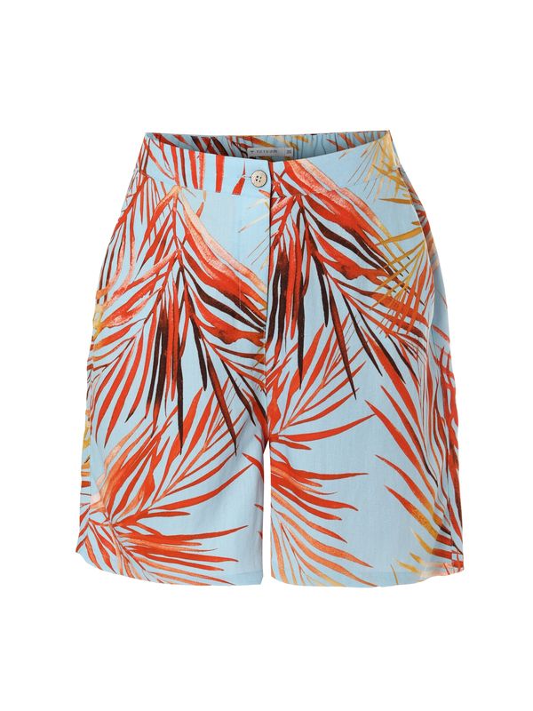 TATUUM TATUUM Панталон 'Szori'  светлосиньо / оранжево / червено / черно