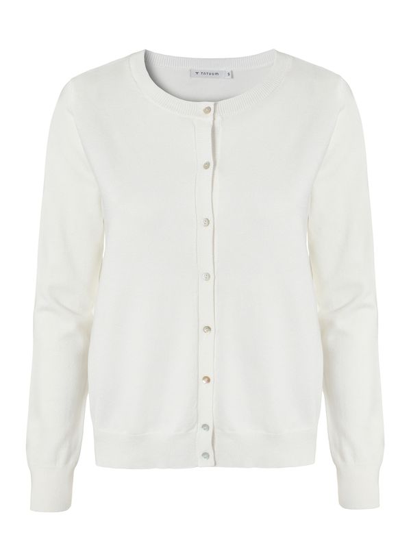 TATUUM TATUUM Плетена жилетка 'Kontroko'  мръсно бяло