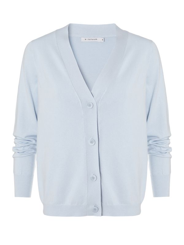 TATUUM TATUUM Плетена жилетка 'MAGDO'  светлосиньо