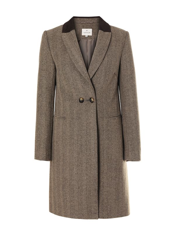 TATUUM TATUUM Преходно палто 'SOWIA'  шоколад / светлокафяво