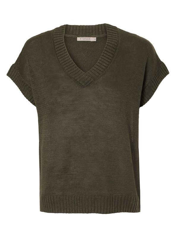 TATUUM TATUUM Пуловер 'Linoli'  тъмнозелено