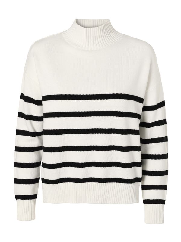 TATUUM TATUUM Пуловер 'PASOLI'  черно / бяло