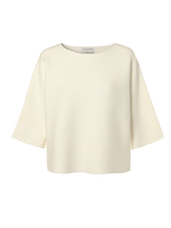 TATUUM TATUUM Пуловер 'RAFIA'  слонова кост