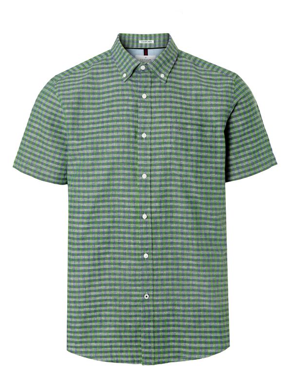 TATUUM TATUUM Риза  сиво / зелено