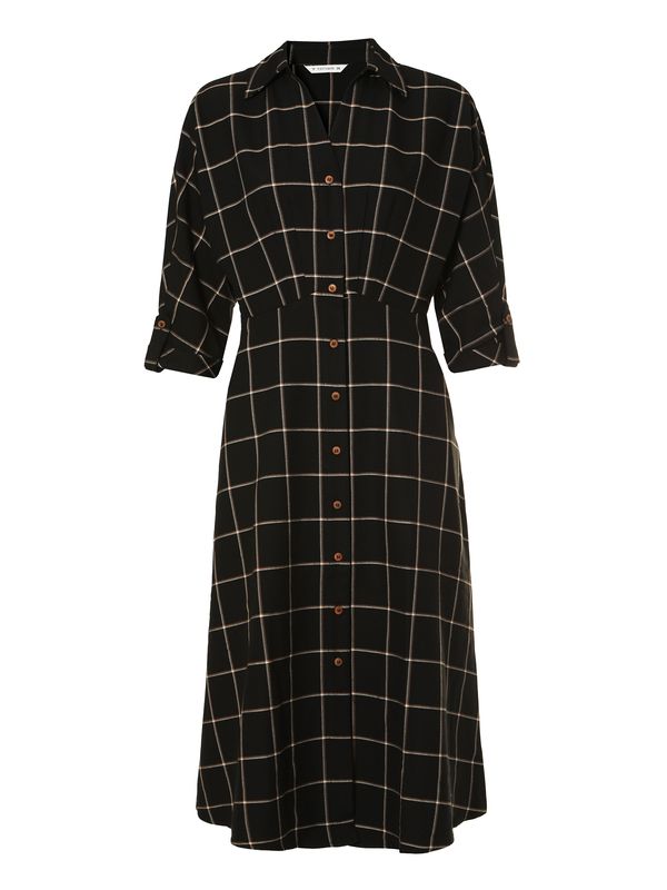 TATUUM TATUUM Рокля  бежово / кафяво / черно