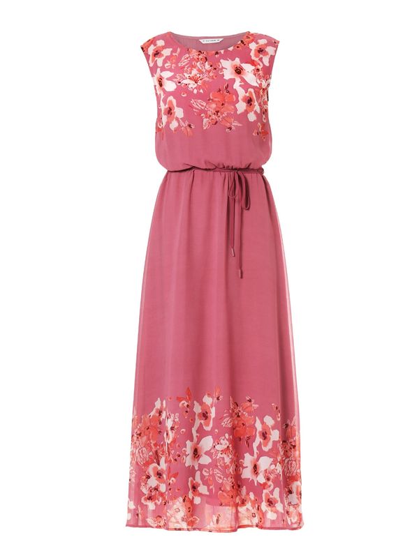 TATUUM TATUUM Рокля 'Oka'  бежово / бледорозово / бордо / светлочервено