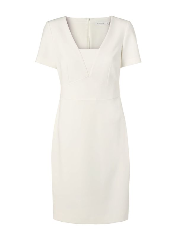 TATUUM TATUUM Рокля с права кройка 'Borki'  мръсно бяло