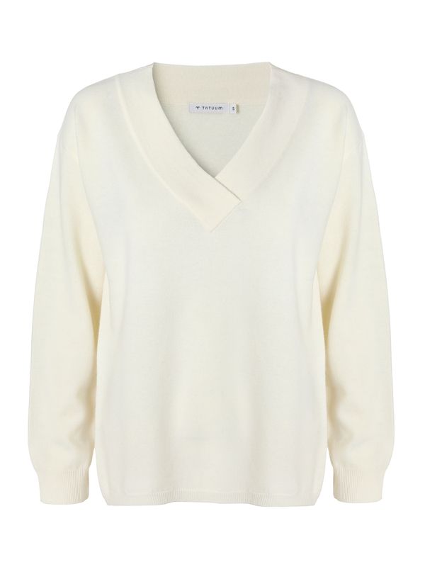 TATUUM TATUUM Суичър 'KASZMI'  мръсно бяло