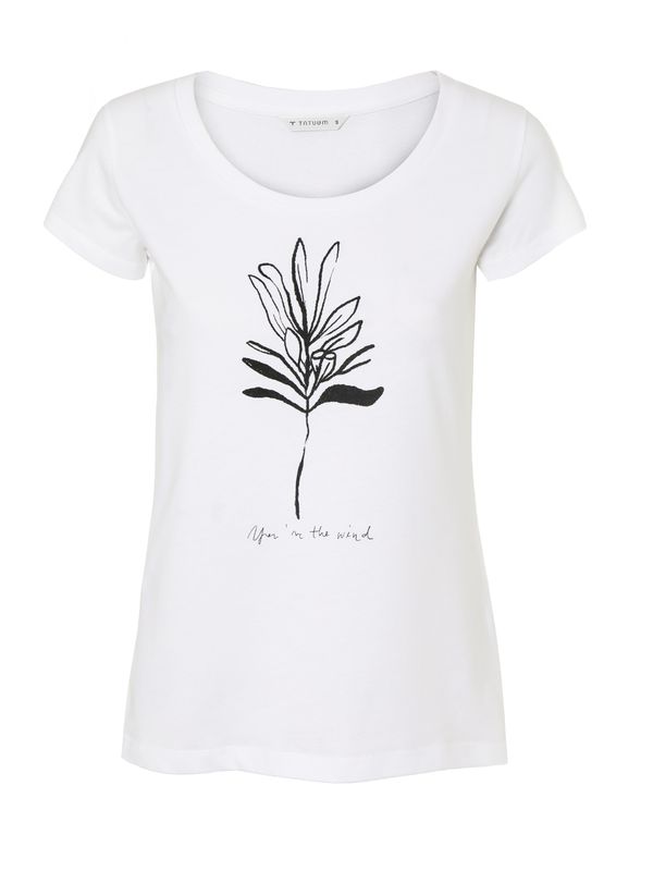 TATUUM TATUUM Тениска 'ANTONIA 2'  черно / бяло