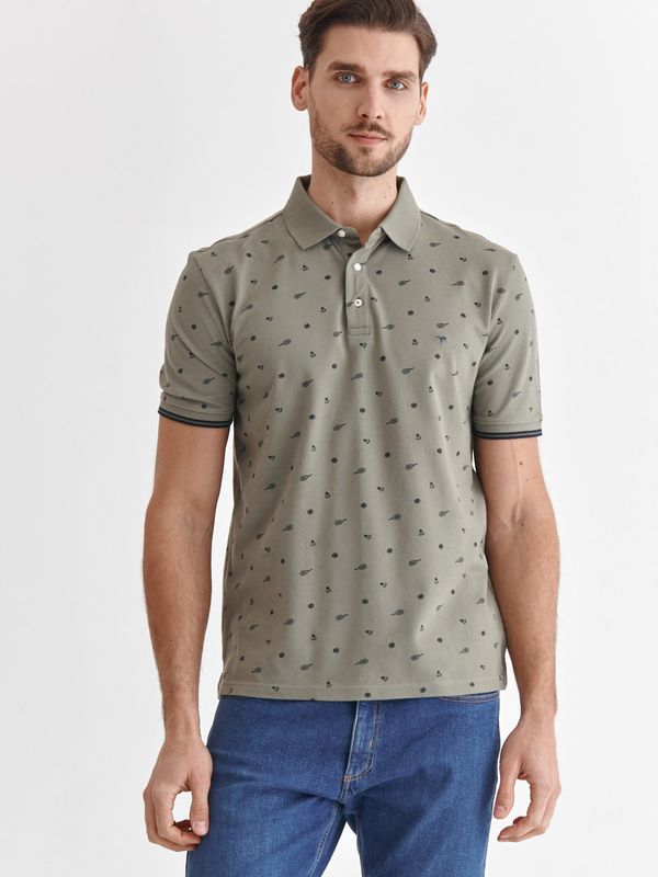 TATUUM TATUUM Тениска 'JAY 9'  нейви синьо / зелено